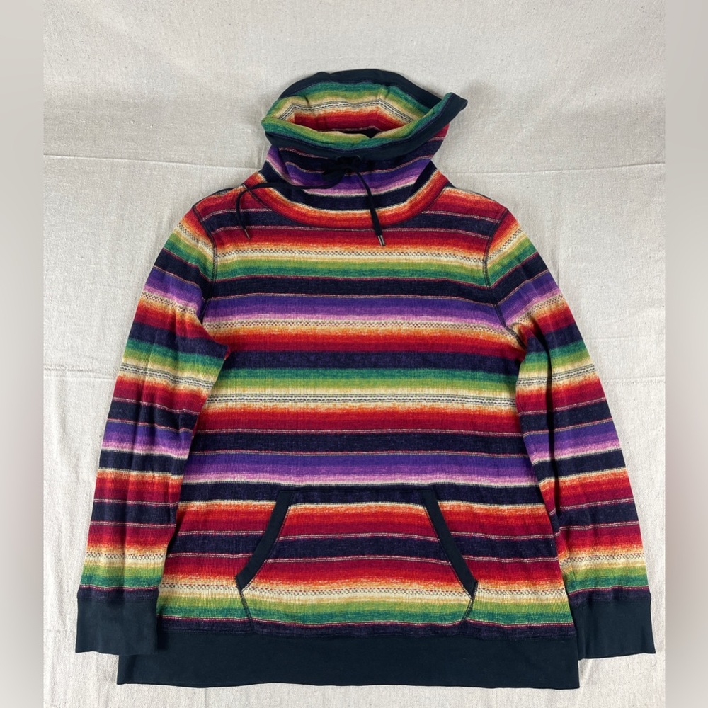 Lauren Ralph Lauren Active Shirt Womens  Aztec Pocket Funnel Neck size 1x